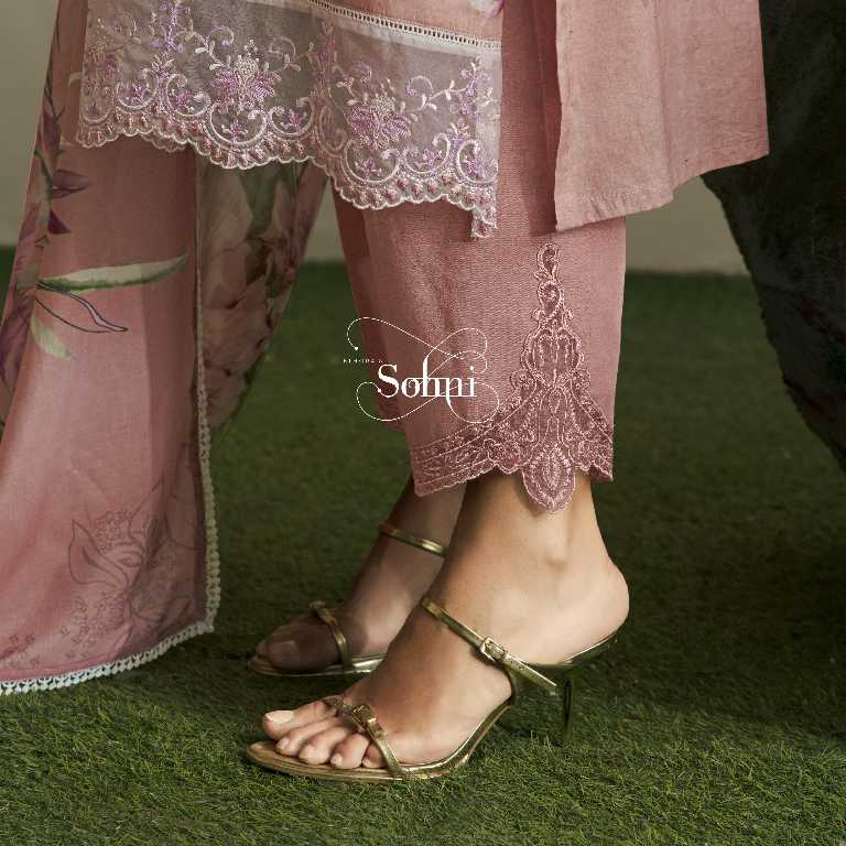 Kimora Sohni Flora Vol-17 Wholesale Pure Lawn With Embroidery Work Salwar Suits