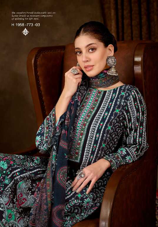 Harshit Rangeela Vol-1 Wholesale VIscose Reyon With Work Dress Material