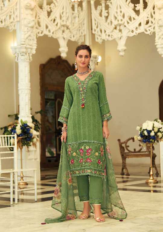 Lady Leela Summer Trends Vol-2 Wholesale Handwork And Embroidery Work 3 Piece Suits