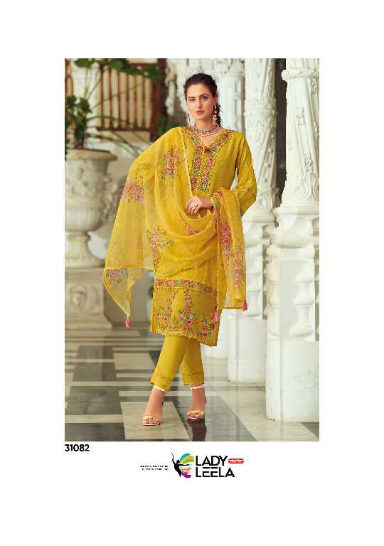Lady Leela Summer Trends Vol-2 Wholesale Handwork And Embroidery Work 3 Piece Suits