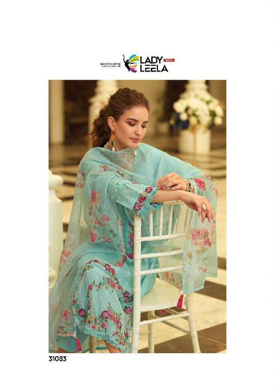 Lady Leela Summer Trends Vol-2 Wholesale Handwork And Embroidery Work 3 Piece Suits