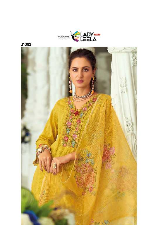 Lady Leela Summer Trends Vol-2 Wholesale Handwork And Embroidery Work 3 Piece Suits