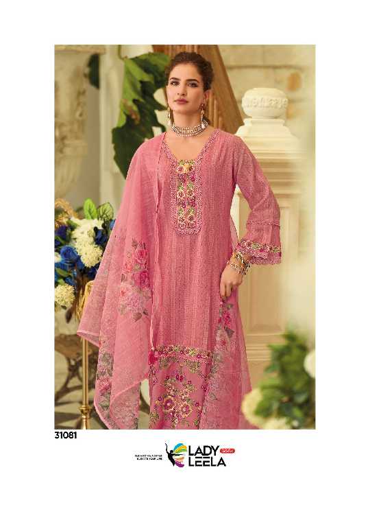 Lady Leela Summer Trends Vol-2 Wholesale Handwork And Embroidery Work 3 Piece Suits