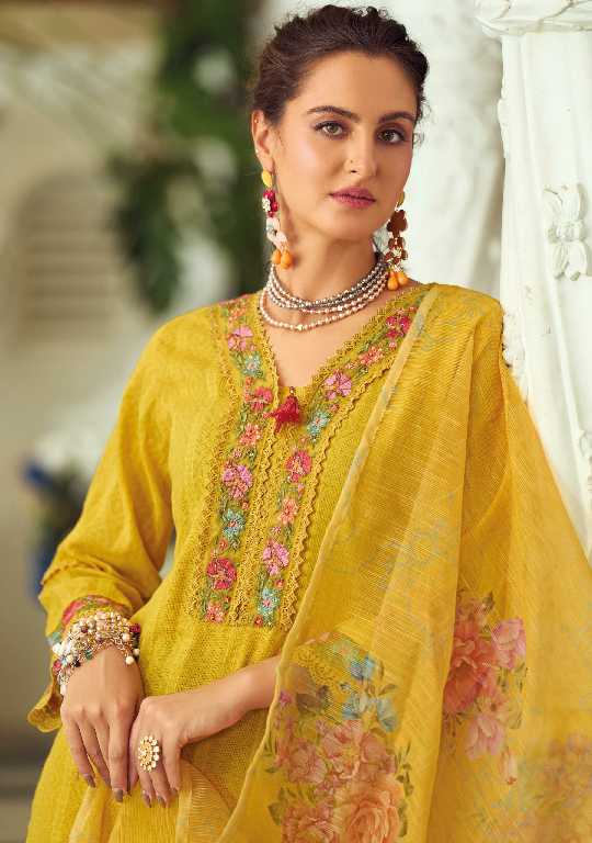 Lady Leela Summer Trends Vol-2 Wholesale Handwork And Embroidery Work 3 Piece Suits