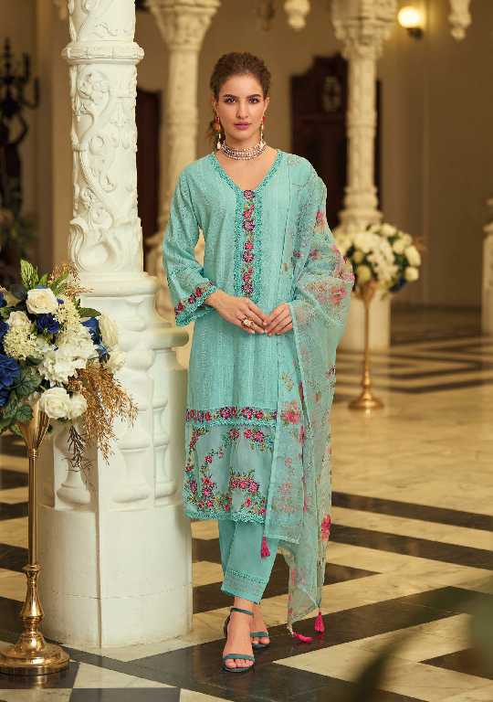 Lady Leela Summer Trends Vol-2 Wholesale Handwork And Embroidery Work 3 Piece Suits