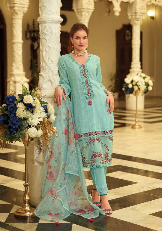 Lady Leela Summer Trends Vol-2 Wholesale Handwork And Embroidery Work 3 Piece Suits