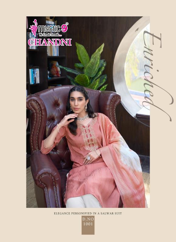 CHANDANI VOL 1 BY MYSTIC 9 RAYON READYMADE CLASSIC SALWAR SUIT