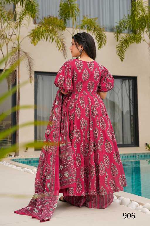 Lucaya Clora Vol-9 Wholesale Anarkali Top With Pant And Dupatta