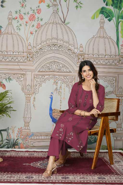 Tanisha Rashmika Vol-2 Wholesale Viscose Roman Silk Anarkali Kurti