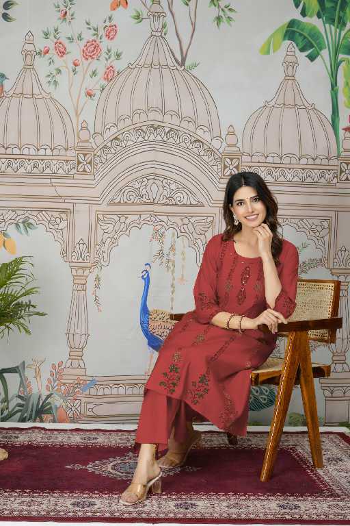Tanisha Rashmika Vol-2 Wholesale Viscose Roman Silk Anarkali Kurti