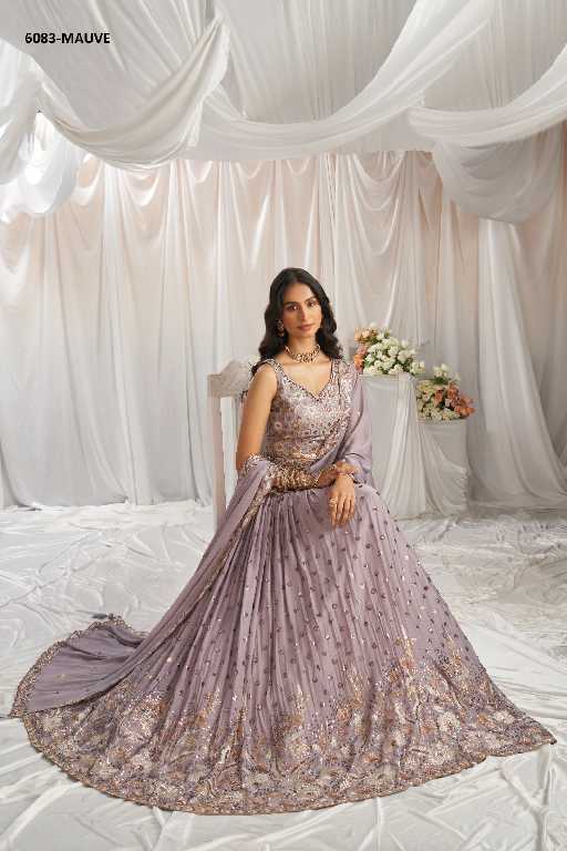 PF 6083 Series Wholesale Poly Georgette Designer Lehengas Choli