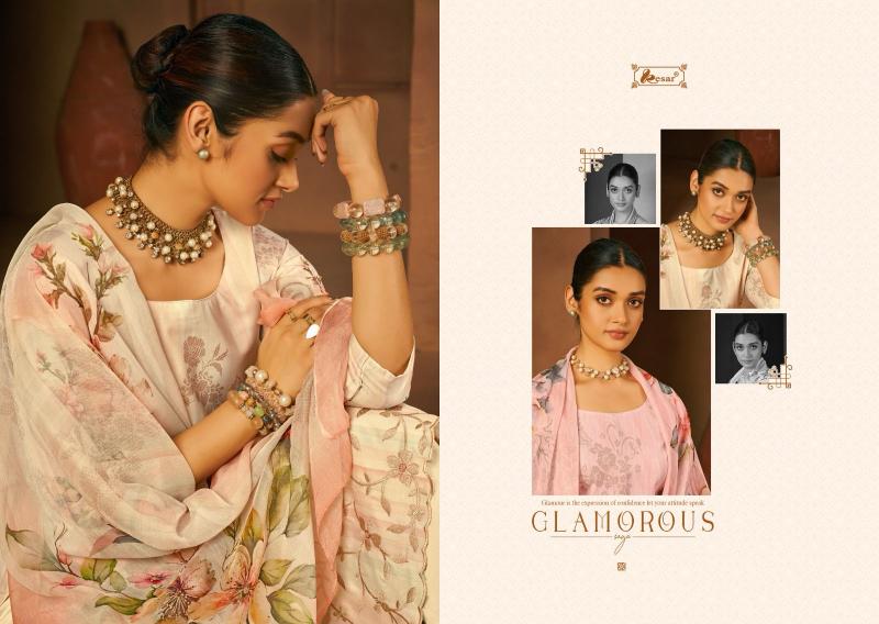 KESAR SHAHIN MUSLIN COTTON ELEGANT STYLE DRESS MATERIALS