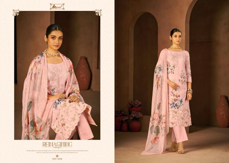 KESAR SHAHIN MUSLIN COTTON ELEGANT STYLE DRESS MATERIALS
