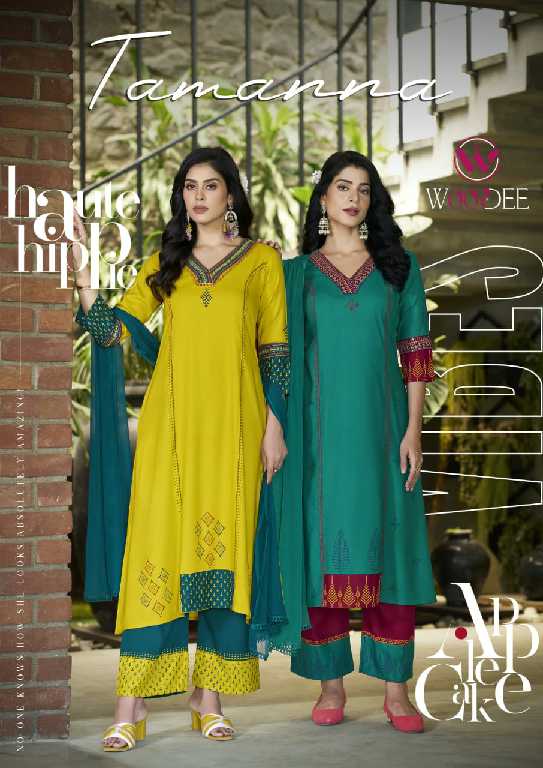 Woodee Tamanna Wholesale A-Line Readymade 3 Piece Collection