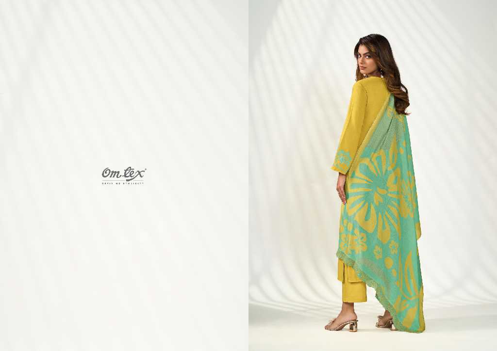 Omtex Maskara Wholesale Lawn Cotton With Embroidery Work Salwar Suits