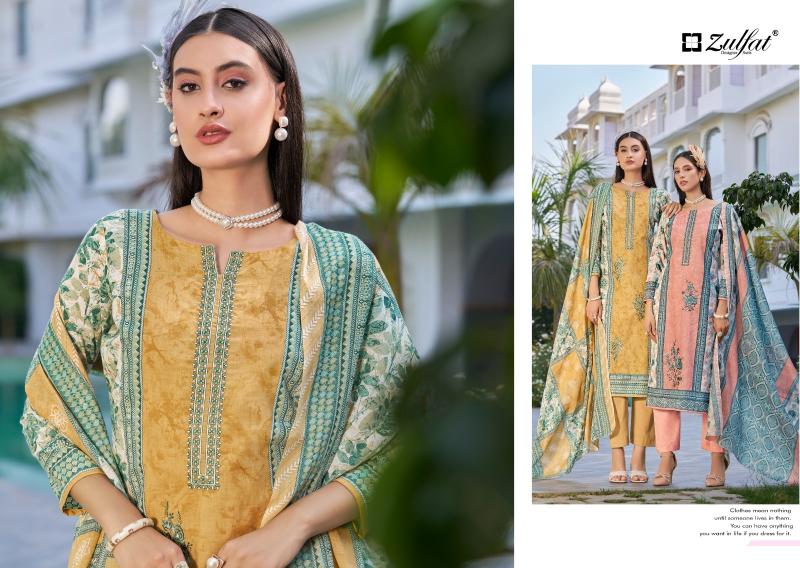 VENISHA BY ZULFAT DESIGNER COTTON SUIT FOR WOMENS