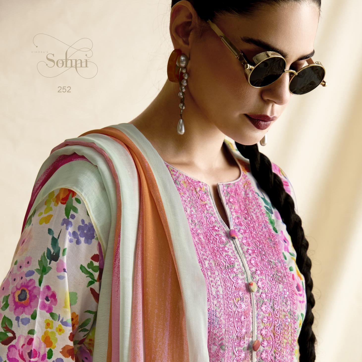 CANVAS VOL 18 BY SOHNI KIMORA LAWN GORGEOUS LOOK SALWAR KAMEEZ