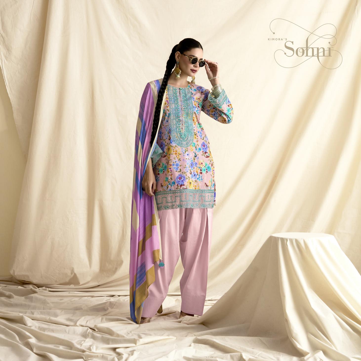 CANVAS VOL 18 BY SOHNI KIMORA LAWN GORGEOUS LOOK SALWAR KAMEEZ