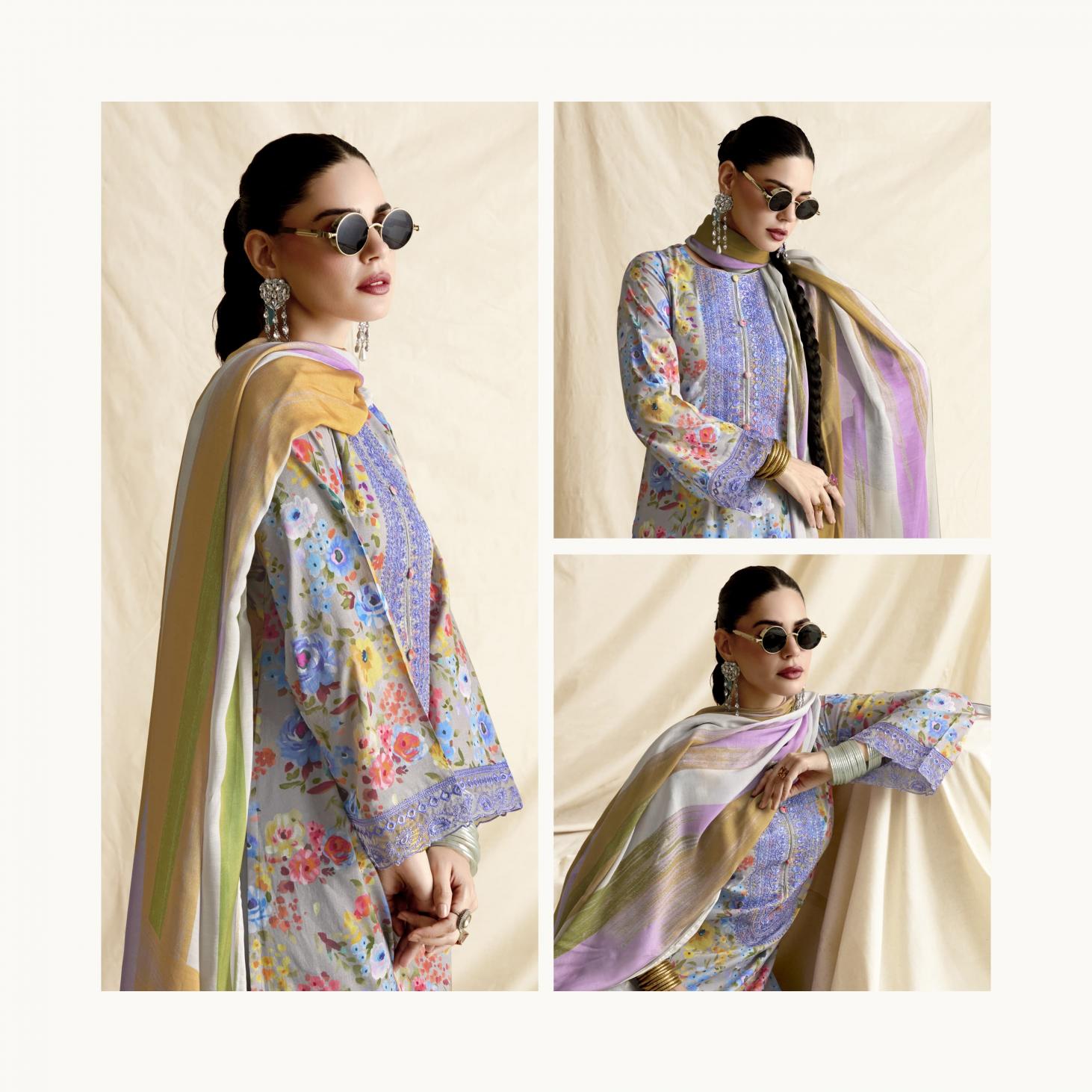 CANVAS VOL 18 BY SOHNI KIMORA LAWN GORGEOUS LOOK SALWAR KAMEEZ