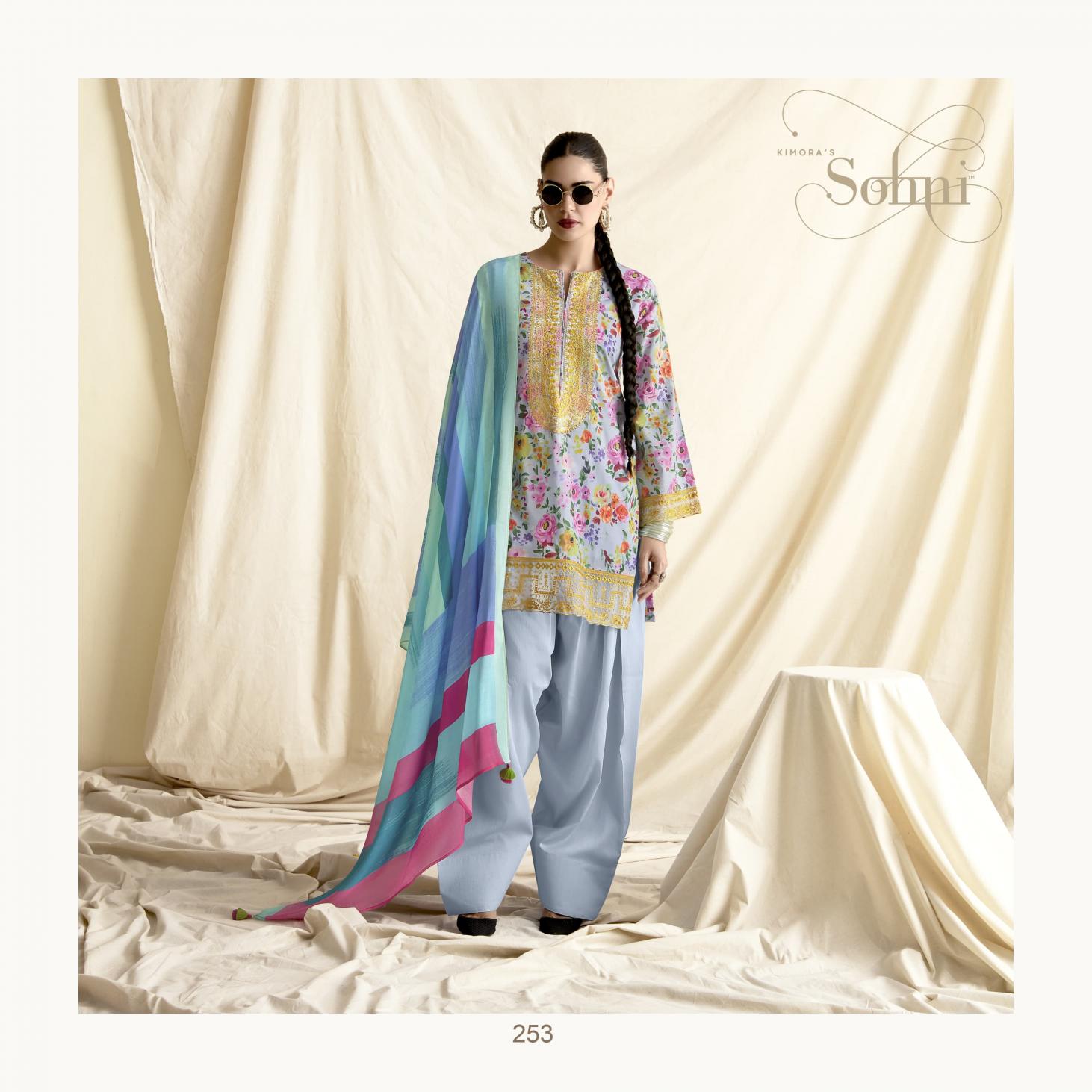 CANVAS VOL 18 BY SOHNI KIMORA LAWN GORGEOUS LOOK SALWAR KAMEEZ