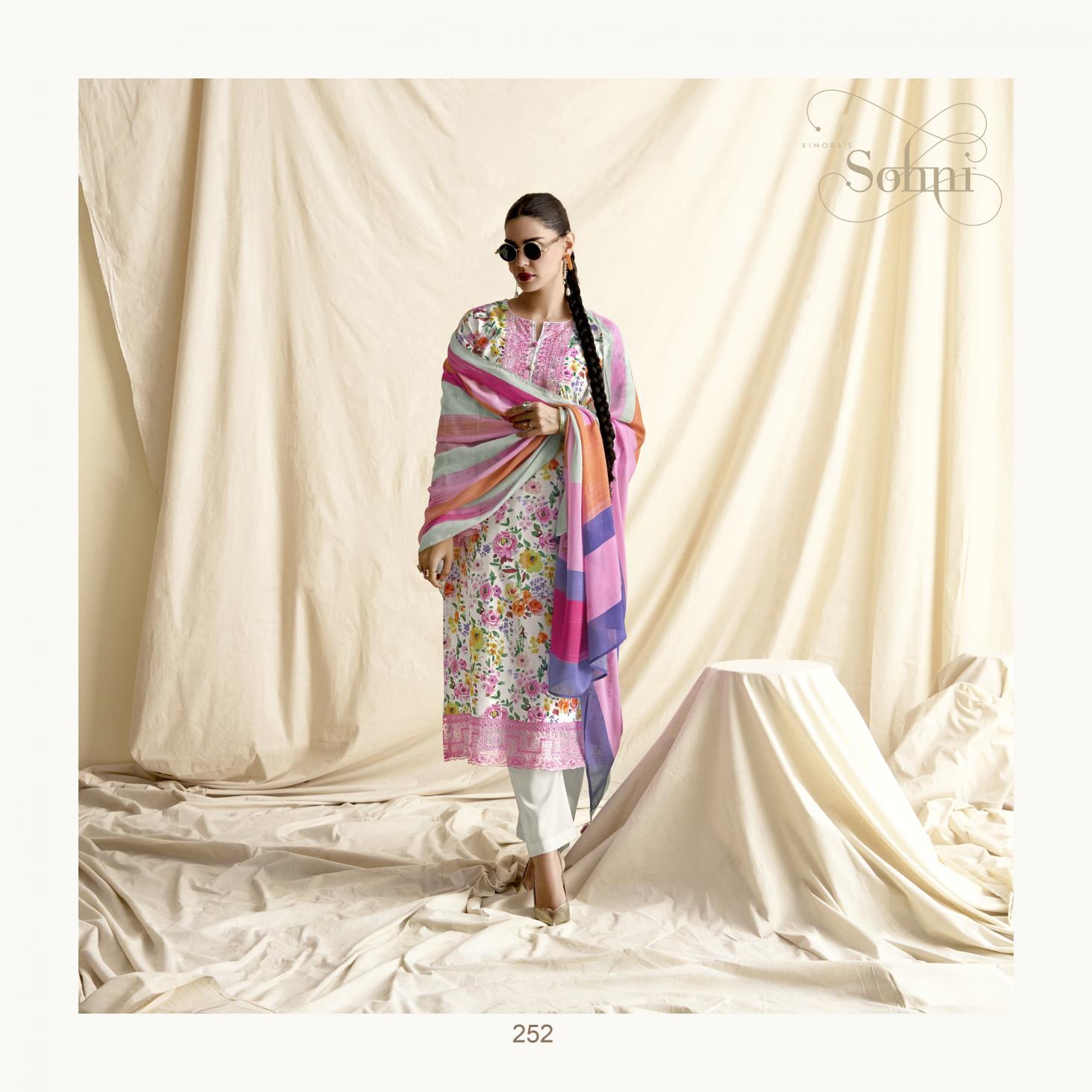 CANVAS VOL 18 BY SOHNI KIMORA LAWN GORGEOUS LOOK SALWAR KAMEEZ