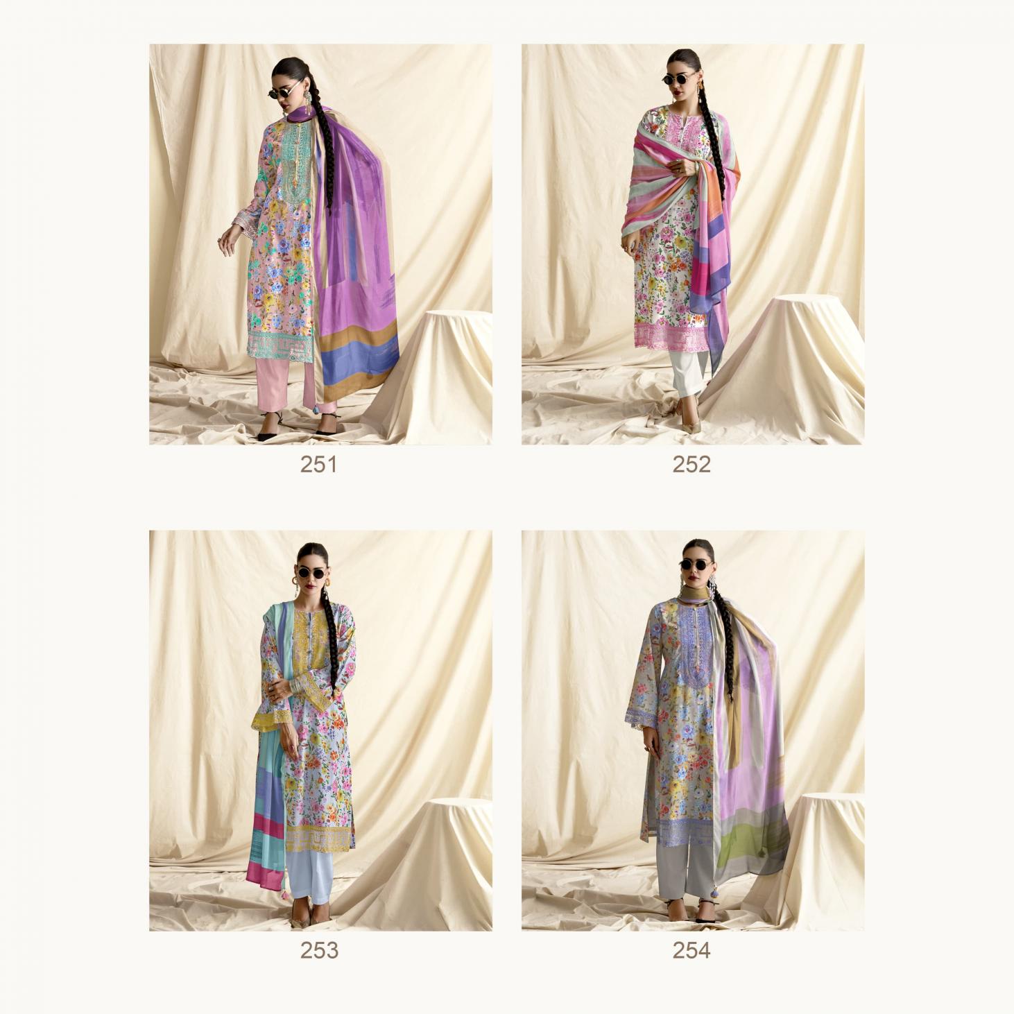 CANVAS VOL 18 BY SOHNI KIMORA LAWN GORGEOUS LOOK SALWAR KAMEEZ
