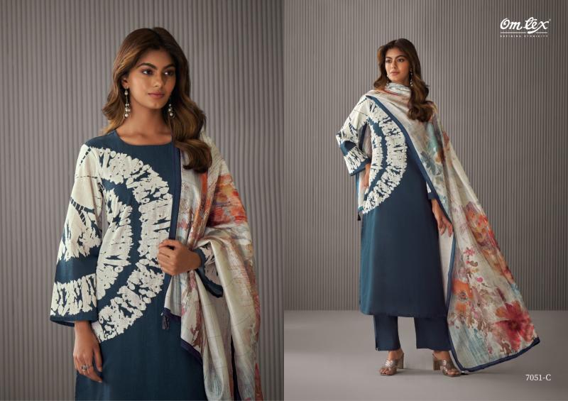 OMTEX LYRISTA LINEN DIGITAL PRINT GOOD SALWAR SUITS ONLINE