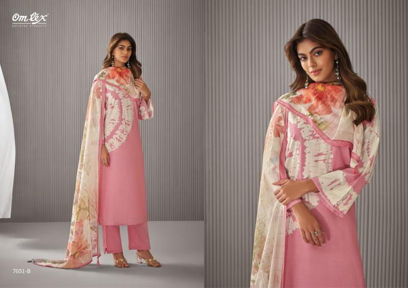OMTEX LYRISTA LINEN DIGITAL PRINT GOOD SALWAR SUITS ONLINE
