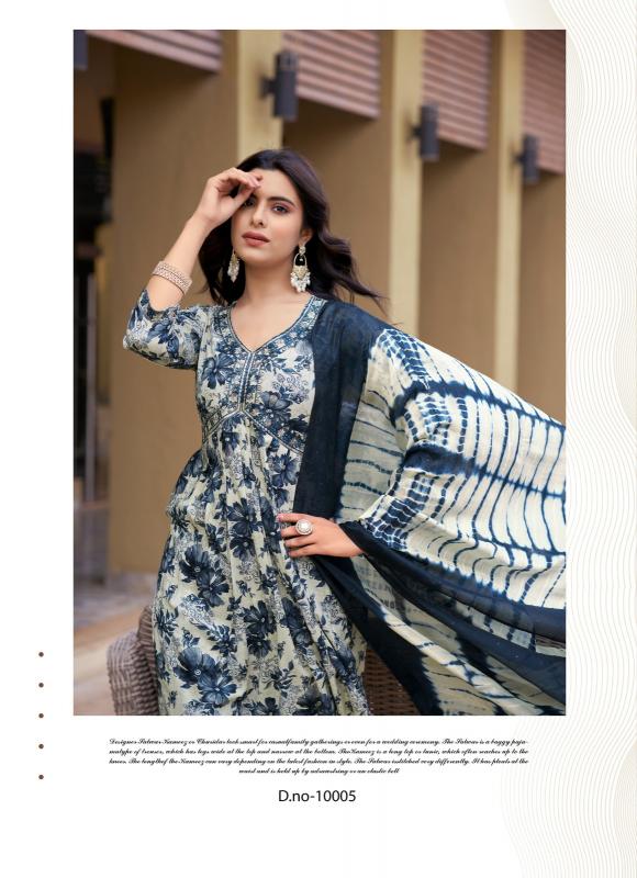 POOJA VOL 10 BY MYSTIC 9 RAYON READYMADE UNIQUE SALWAR KAMEEZ
