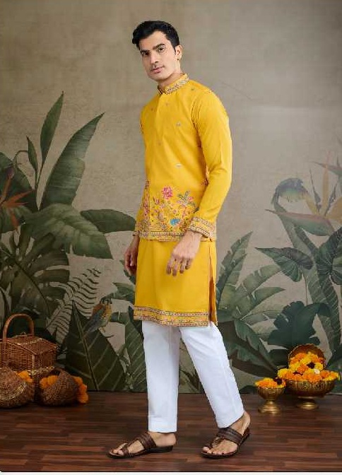 Shubhvastra Rajwada Attire Vol-1 Wholesale Festival Mens Wear Koti Style with Kurta Collection