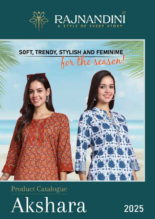 Rajnandini Akshara Wholesale Pure Cotton Short Tops