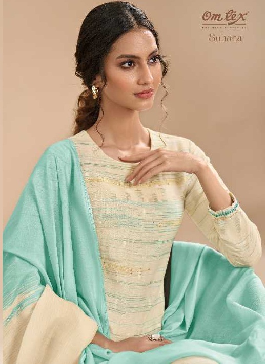 Omtex Suhana Wholesale Linen With Hand Work Salwar Suits