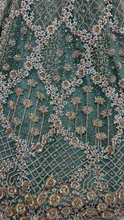 Anjani Art D.no 2844 Wholesale Heavy Net Fabrics Lehengas Choli