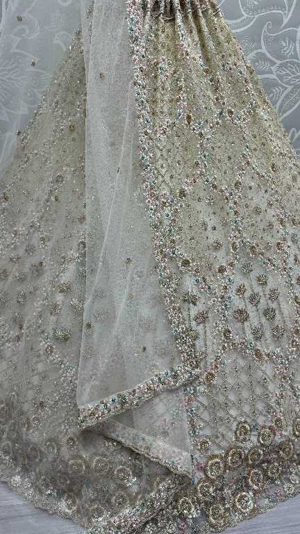 Anjani Art D.no 2844 Wholesale Heavy Net Fabrics Lehengas Choli