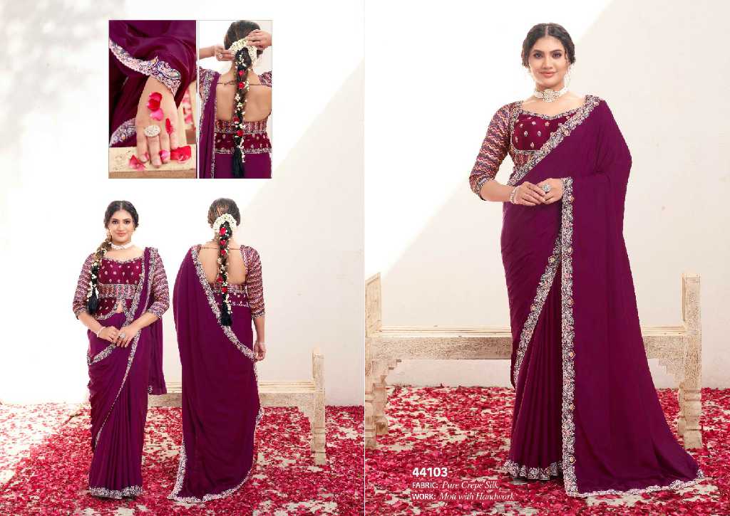 Mahotsav Norita 44100 Series Varya Wholesale Party Wear Designer Sarees Collection