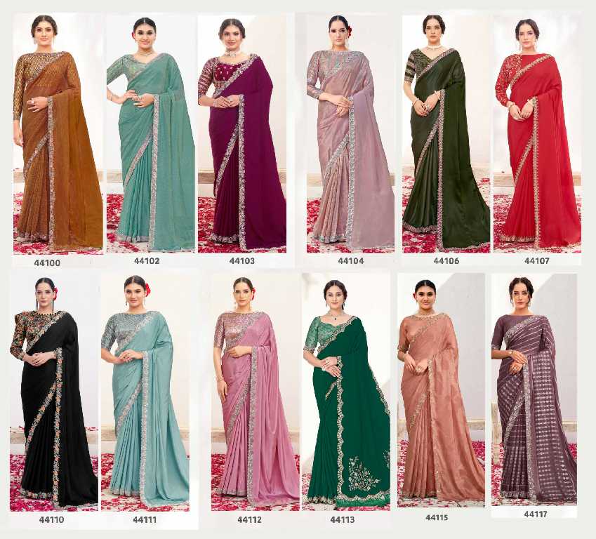 Mahotsav Norita 44100 Series Varya Wholesale Party Wear Designer Sarees Collection