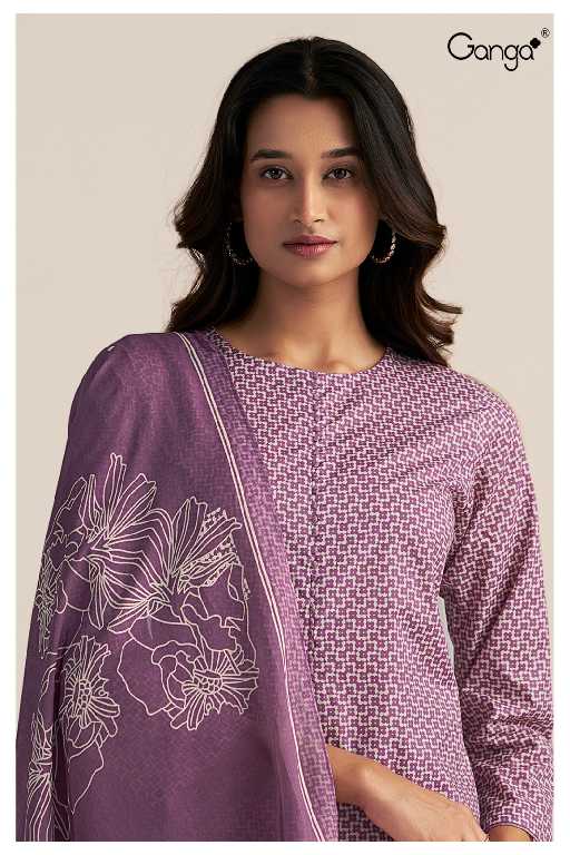 Ganga Noelle S3538 Wholesale Premium Cotton Printed Salwar Suits