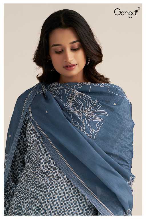 Ganga Noelle S3538 Wholesale Premium Cotton Printed Salwar Suits