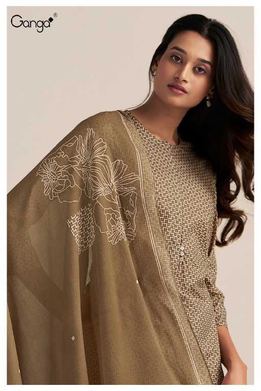Ganga Noelle S3538 Wholesale Premium Cotton Printed Salwar Suits