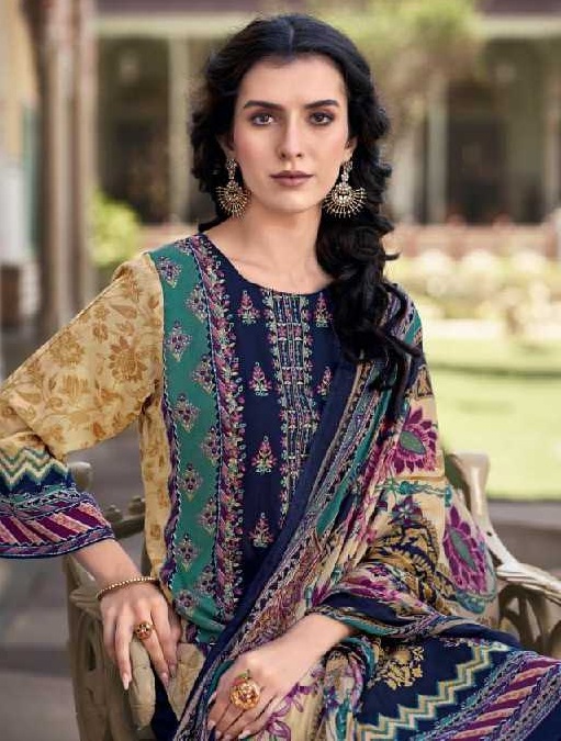 Pakiza Nawazish Vol-2 Wholesale Kashmiri Heavy Neck Work Dress Material