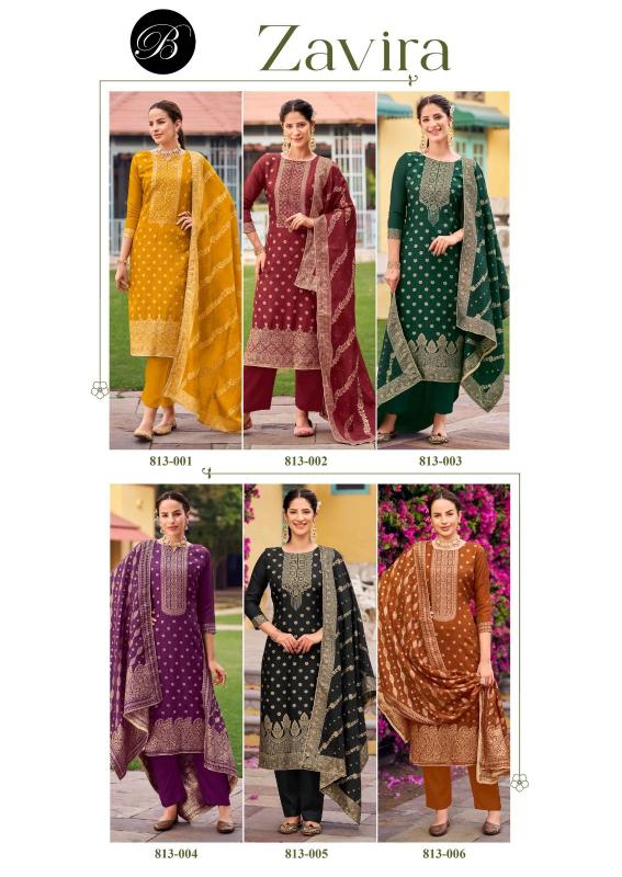 BELLIZA DESIGNER ZAVIRA VISCOSE DOLA SILK CASUAL PAKISTANI SUITS
