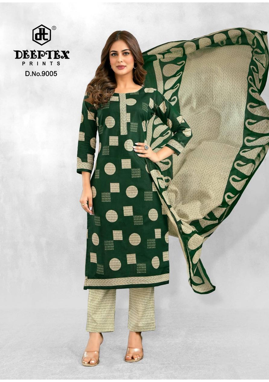 AALIZA VOL 9 BY DEEPTEX PRINTS COTTON COMFORTABLE SUIT FOR WOMENS