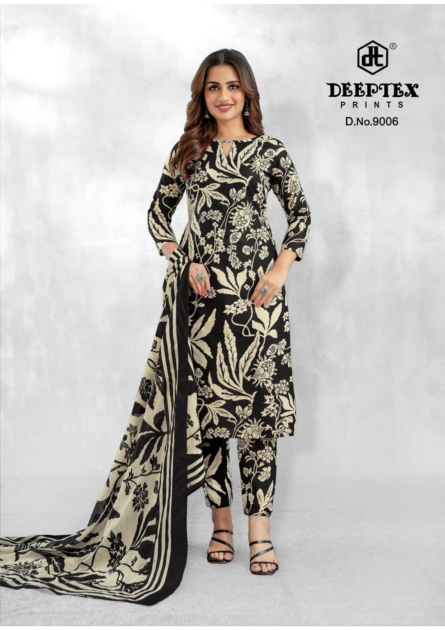 AALIZA VOL 9 BY DEEPTEX PRINTS COTTON COMFORTABLE SUIT FOR WOMENS