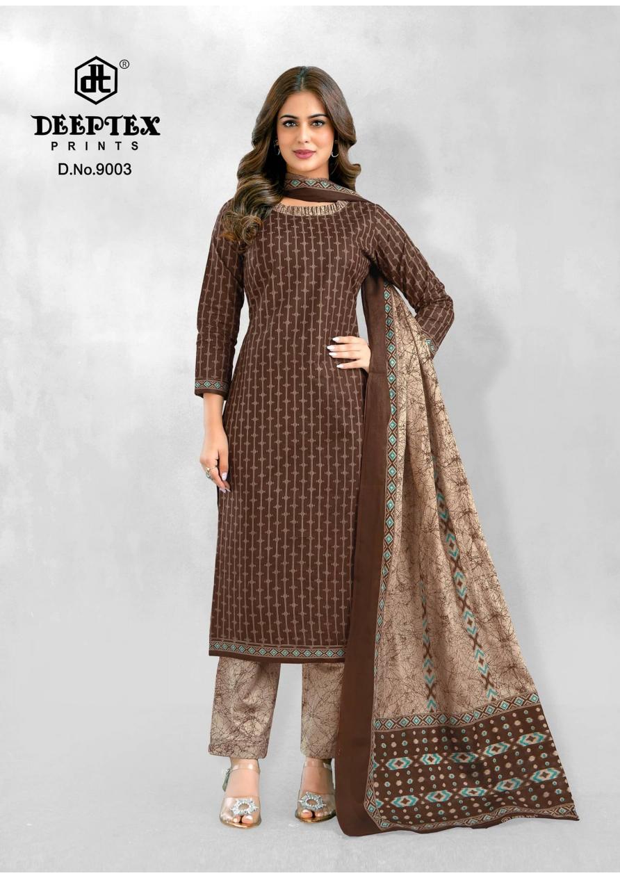AALIZA VOL 9 BY DEEPTEX PRINTS COTTON COMFORTABLE SUIT FOR WOMENS
