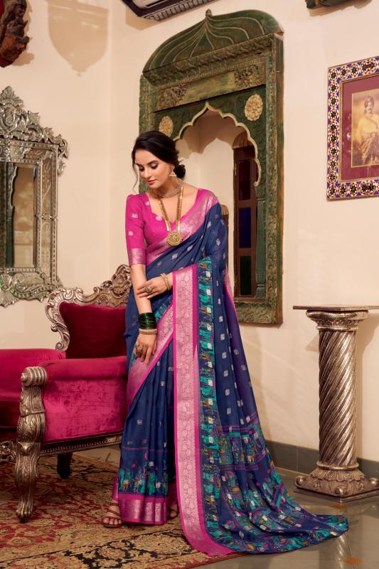 YNF 7031 VEDANTI POLY COTTON GORGEOUS LOOK SAREE