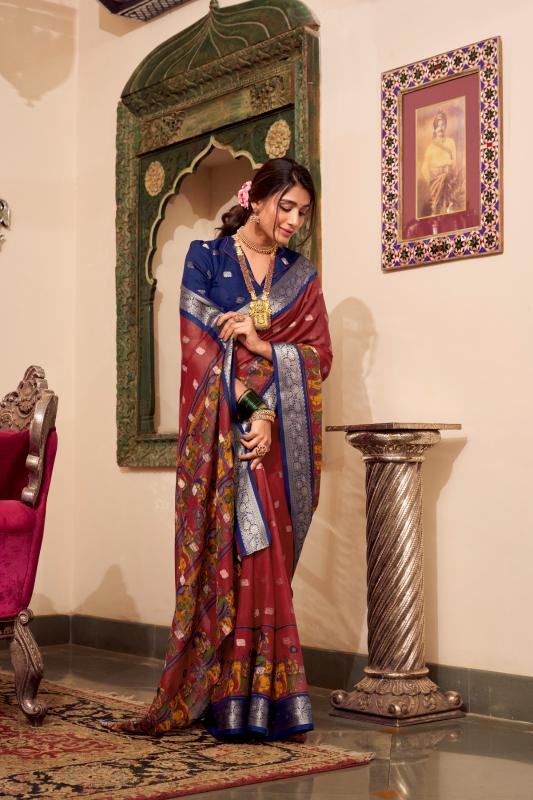 YNF 7031 VEDANTI POLY COTTON GORGEOUS LOOK SAREE