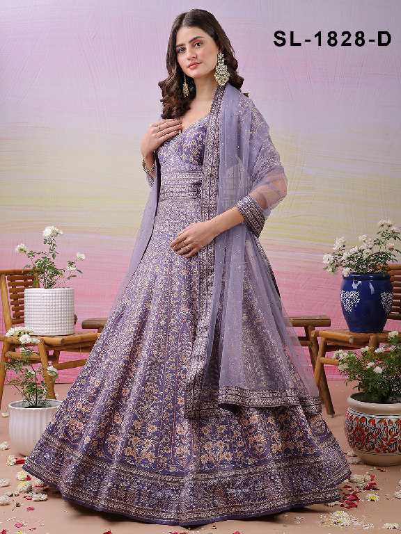 Saptrangi All Hit Design Readymade Designer Gowns