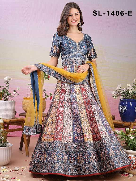 Saptrangi All Hit Design Readymade Designer Gowns