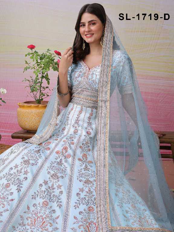 Saptrangi All Hit Design Readymade Designer Gowns