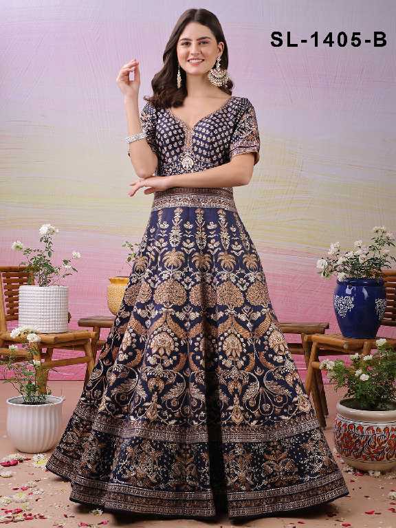 Saptrangi All Hit Design Readymade Designer Gowns